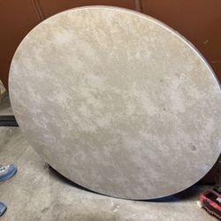 Vintage Samsonite Round Folding Card Table – Style 8375