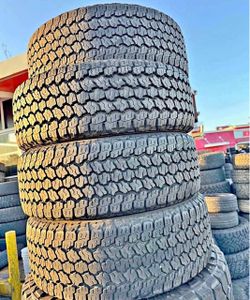 275/70/18 vendo un set de llantas marca Goodyear con un 80% de vida las 4