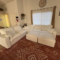 Modular Cloud Couches + Ottoman’s 