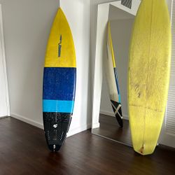 6’4” surfboard