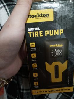 digital tire pump