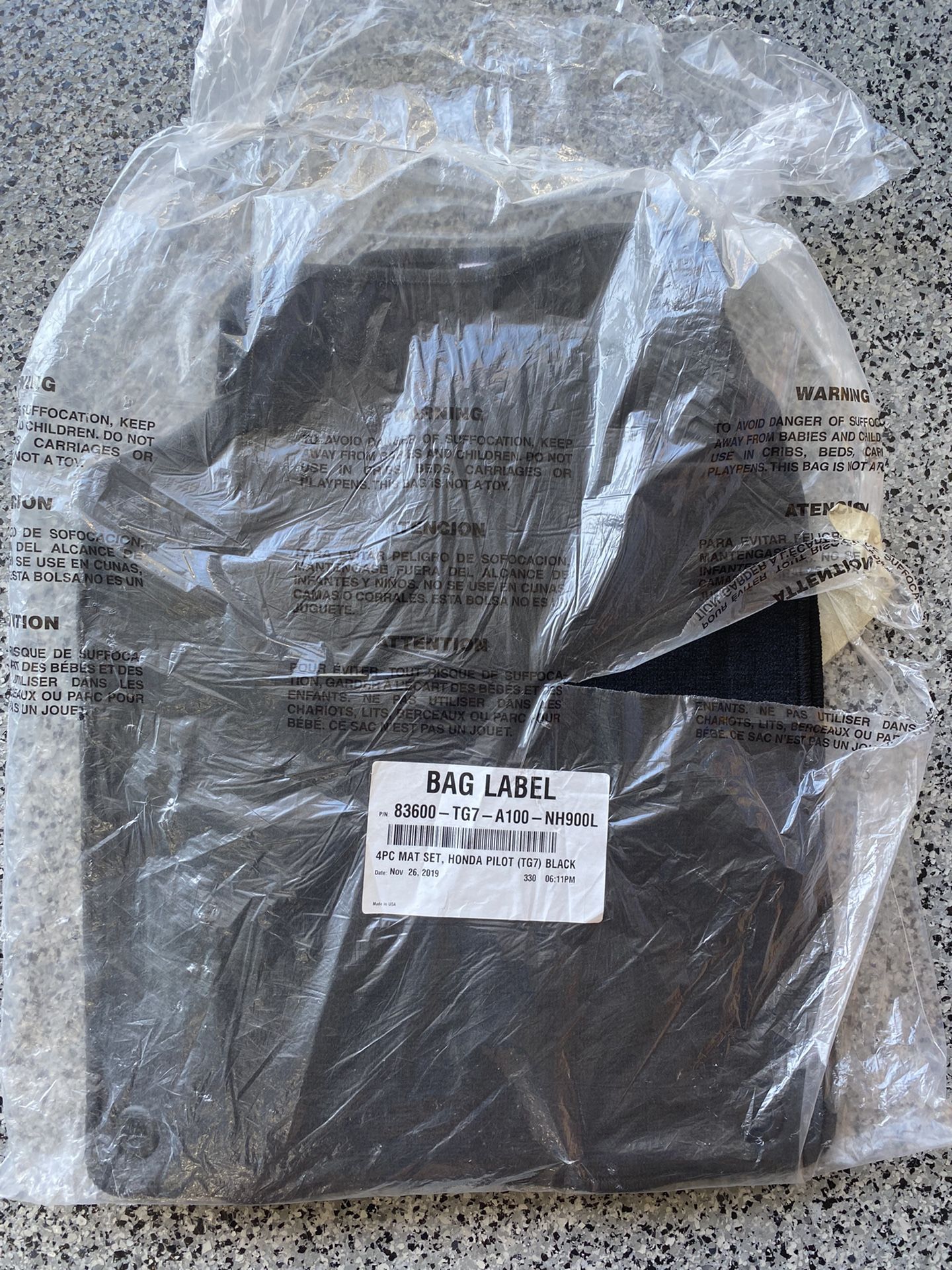 (NEW) 2016-2022 Honda Pilot Floor Mats