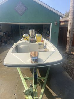 Boat And Trailer