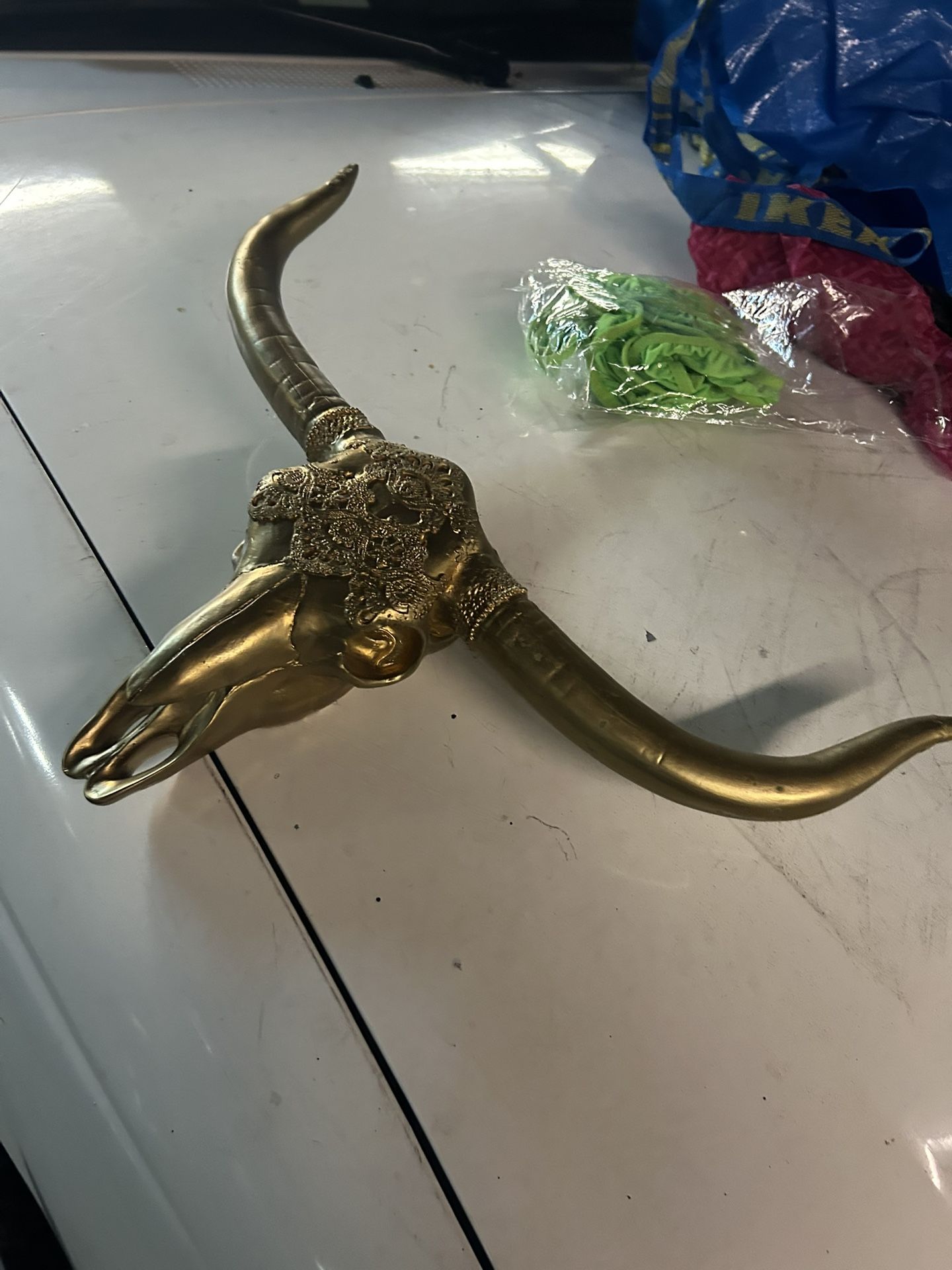 Bull Decor It’s Somewhat Heavy