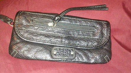Leather aeropostal wallet