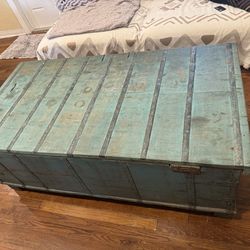 Large Indian Ornate Trunk