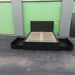 Full Size Storage Bed Frame 