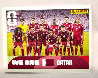 2026 Panini FIFA World Cup Stickers #QAT13 We Are Qatar