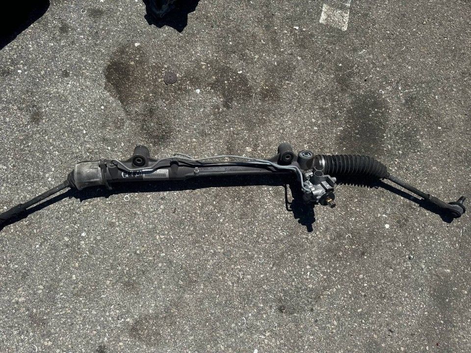 07-10 AUDI Q7 S-LINE AWD HYDRAULIC POWER STEERING GEAR RACK AND PINION OEM