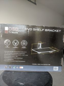 DVD shelf bracket