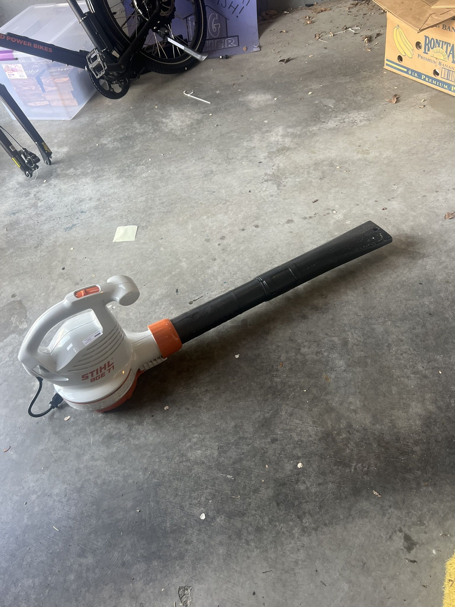 Brand New Leaf Blower!
