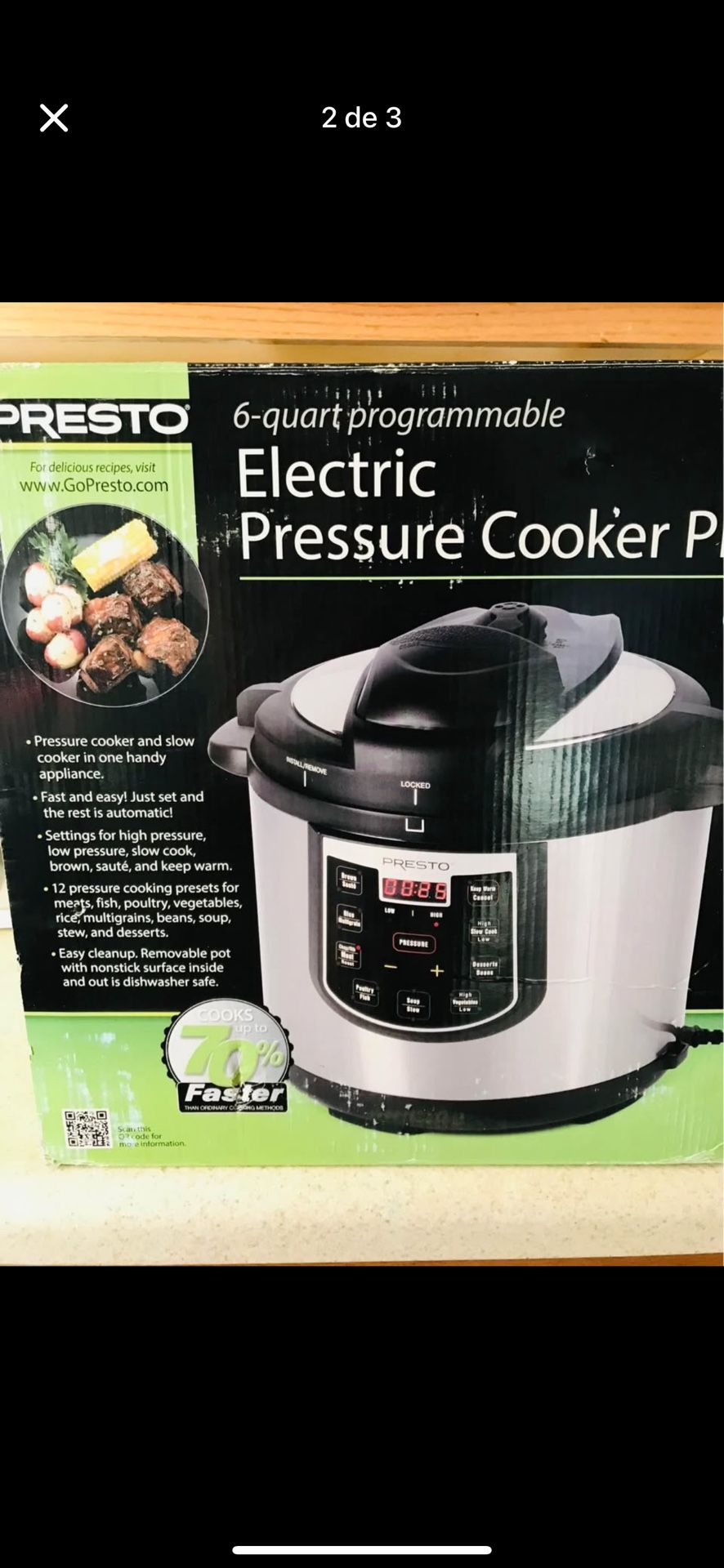 olla de presion 6quart