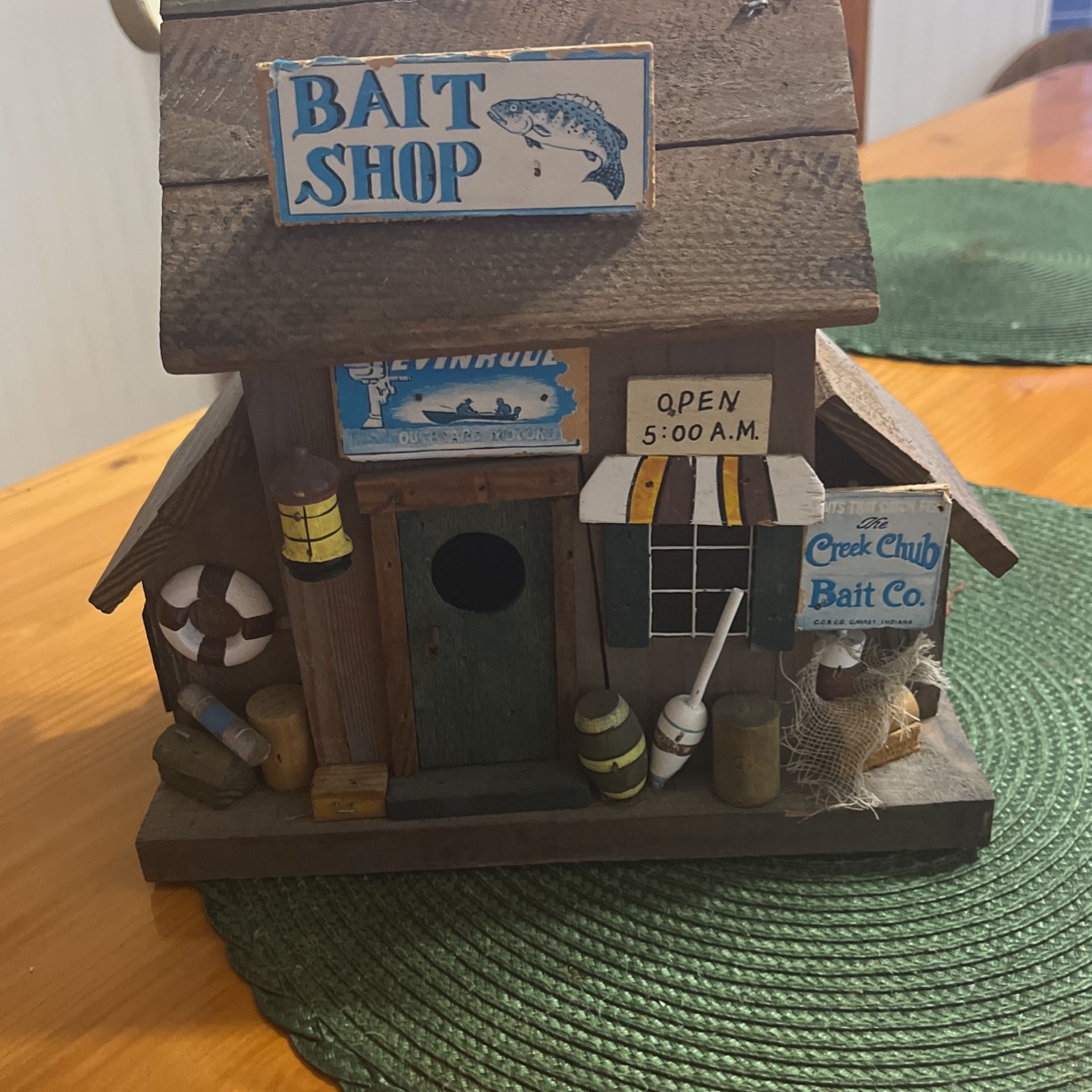Wooden Bird House 