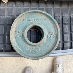 (2) 2 1/2 Pound Weights