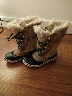Sorel Joan of Arctic Winter Boots sz1 girls