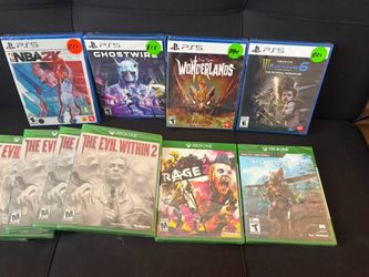 PS5 & Xbox One Video Game Lot - 11 Games Bundle
