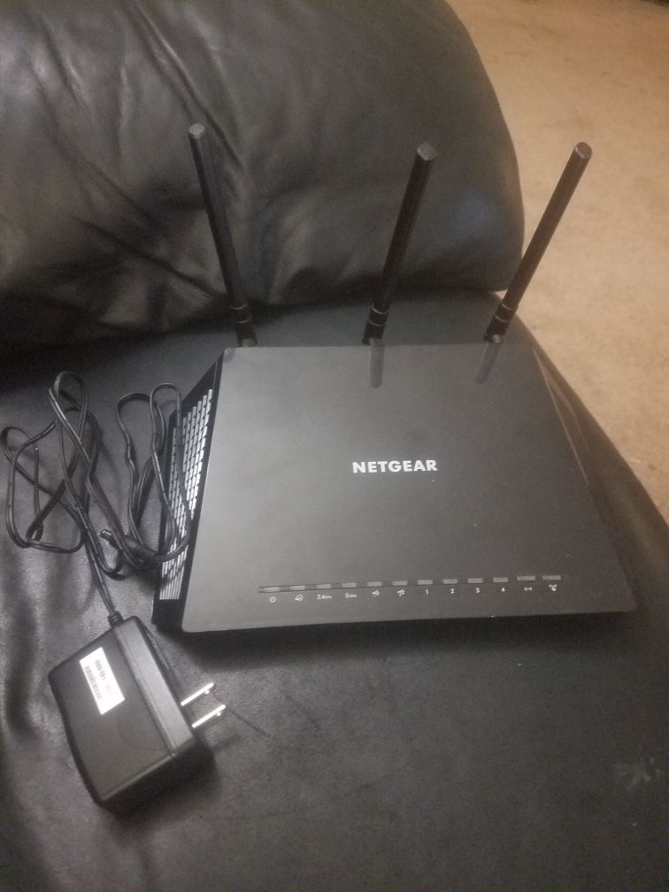 Netgear smart wifi router ac1750 model r6400