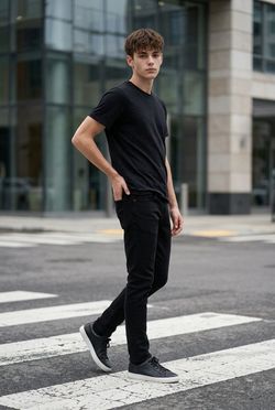 NEW Hollister Mens Athletic Skinny Jeans Black W30 L32