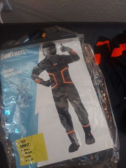 Spirit Halloween Fortnite Dark Voyager Costume Adult Small