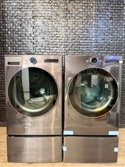 LG ELECTRIC WASHER & DRYER SET w/WARRANTY! R3290A R3294A