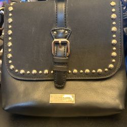 Original Polo Purse, Black With Studs