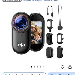 CAMWORLD 4K Mini Body Camera w/ 64GB Card (Brand New, Sealed)