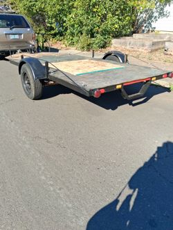 14 foot trailer motercycle  mount
