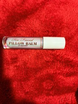 NWT Too Faced Pillow Blake Lip Treatment + Beauty Gift Bag