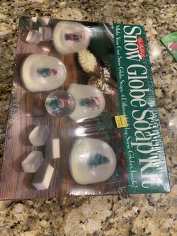 Snow Globe Soap Making Kit/ Craft 
