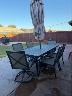 Outdoor 7 Piece Patio Set