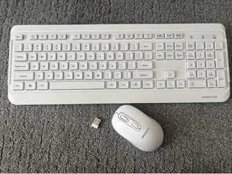 Wireless keyboard and mouse