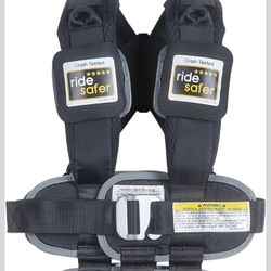 Ride Safer Portable Car Seat - Small - Black 