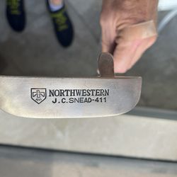 Pre - Owned J.C.Snead 411 Brass Blade Putter