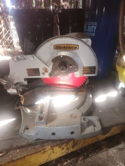 WorkForce Miter Saw with Blade
