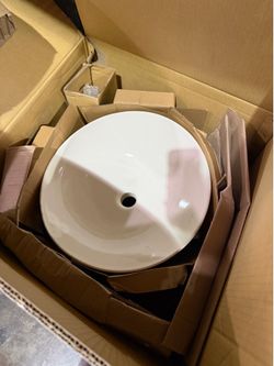 KOHLER Veil™ 16" round vessel bathroom sink or pedestal sink basin
