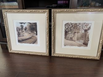 Pier1 Imports - framed and matted artwork