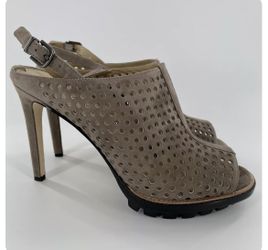 Like New Via Spiga Suede Shoes/High Heeled  Sandals