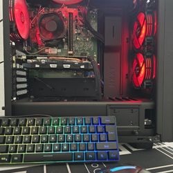 Gaming pc desktop computer intel i7-4790, gtx 1060, 16 gb ram, ssd, hdd, wifi, keyboard and mouse 