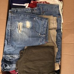 box of clothes
