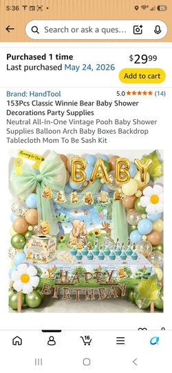 Winnie the Pooh baby shower