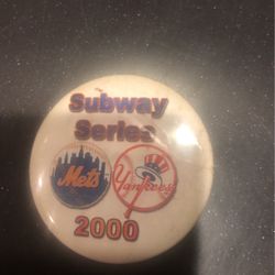 2000 Subway series Pin