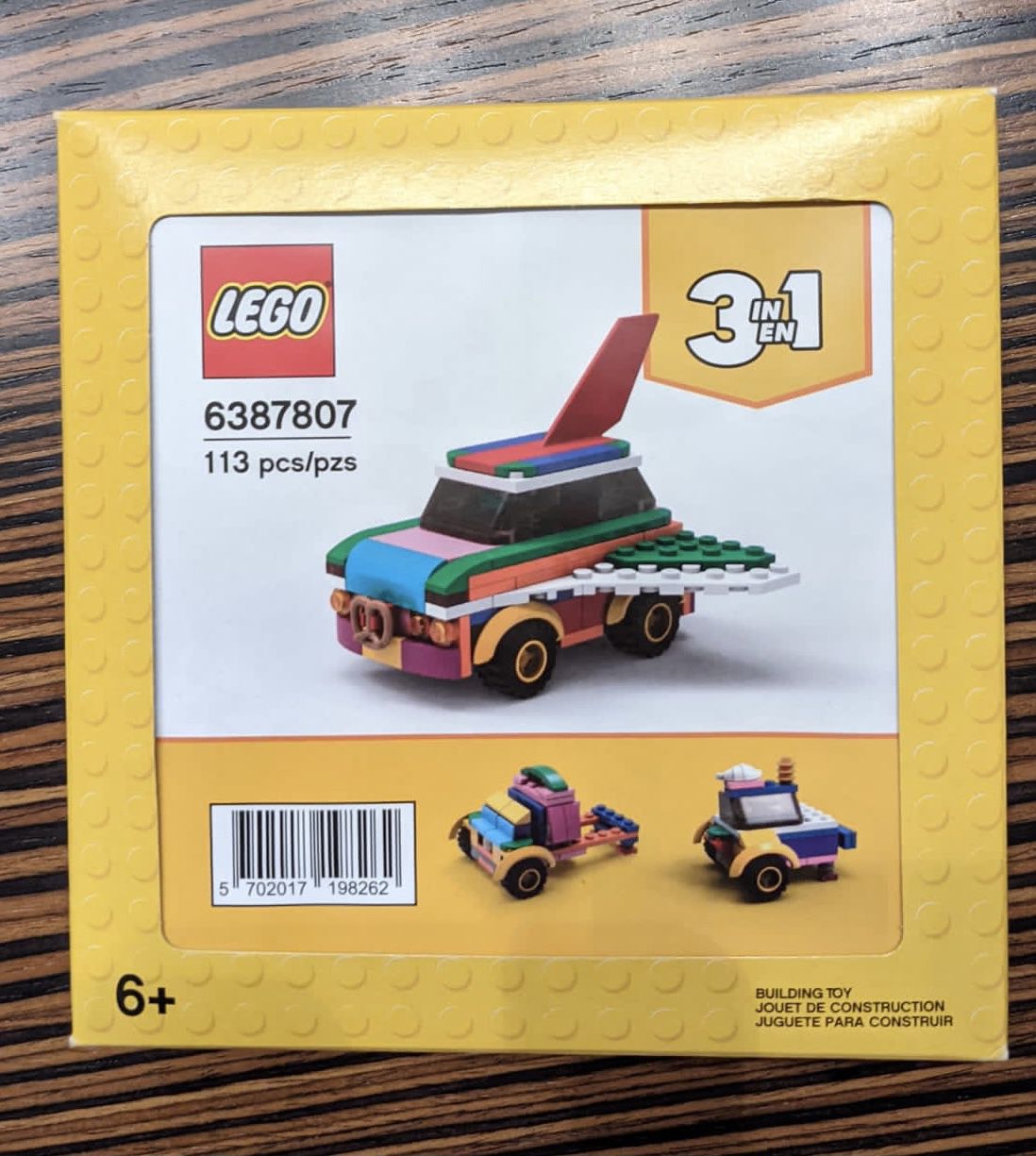LEGO convertible flying car
