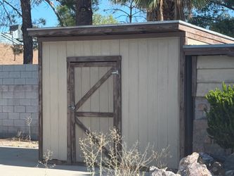 Outdoor Storage Shed – Spacious Backyard Storage, Good Condition