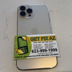 IPhone 13 Pro Max 128gb unlock gold color unlock for any Carries