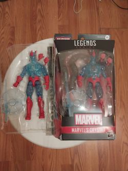 Marvel Legends Crystar figures