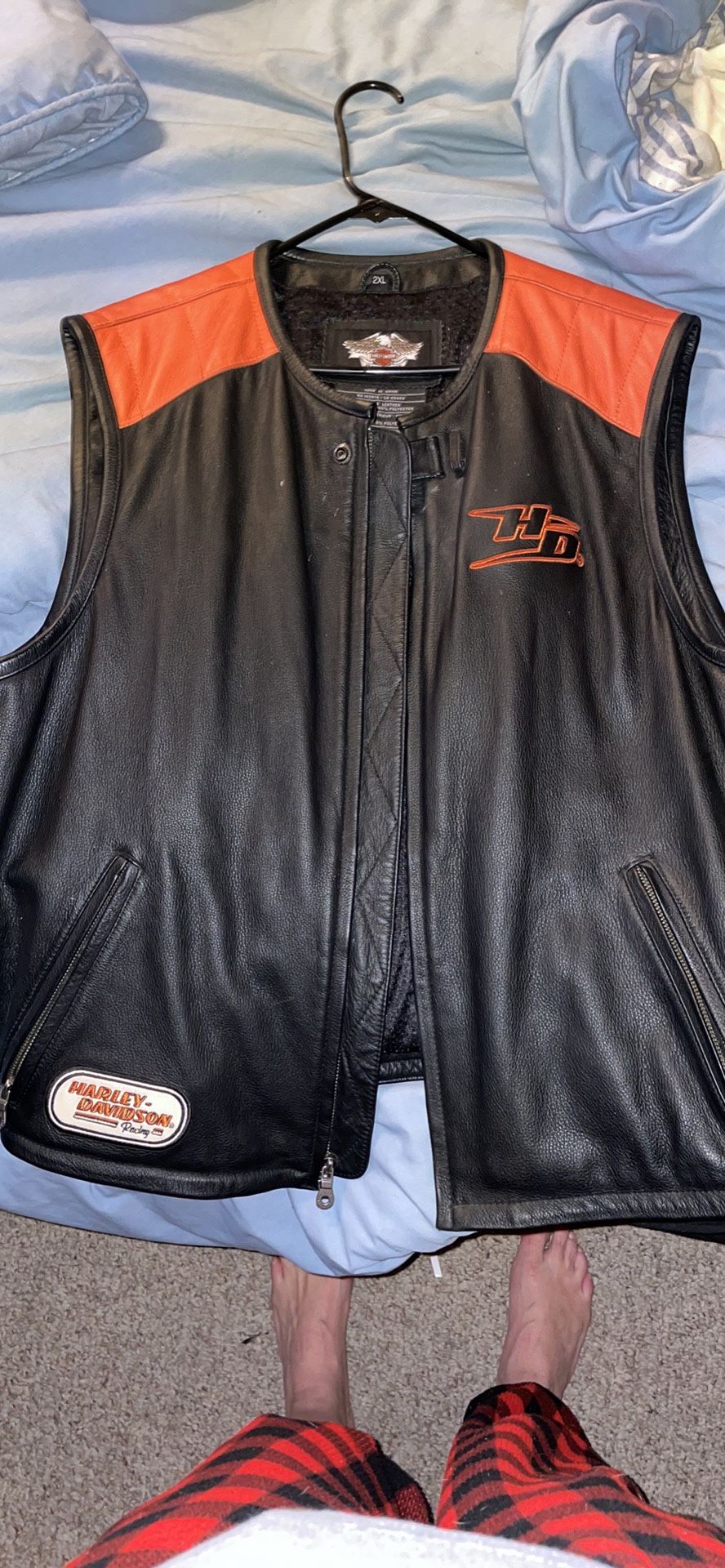 Vintage Style Harley Davidson Vest 