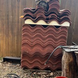 Teja  ancha de barro ligera