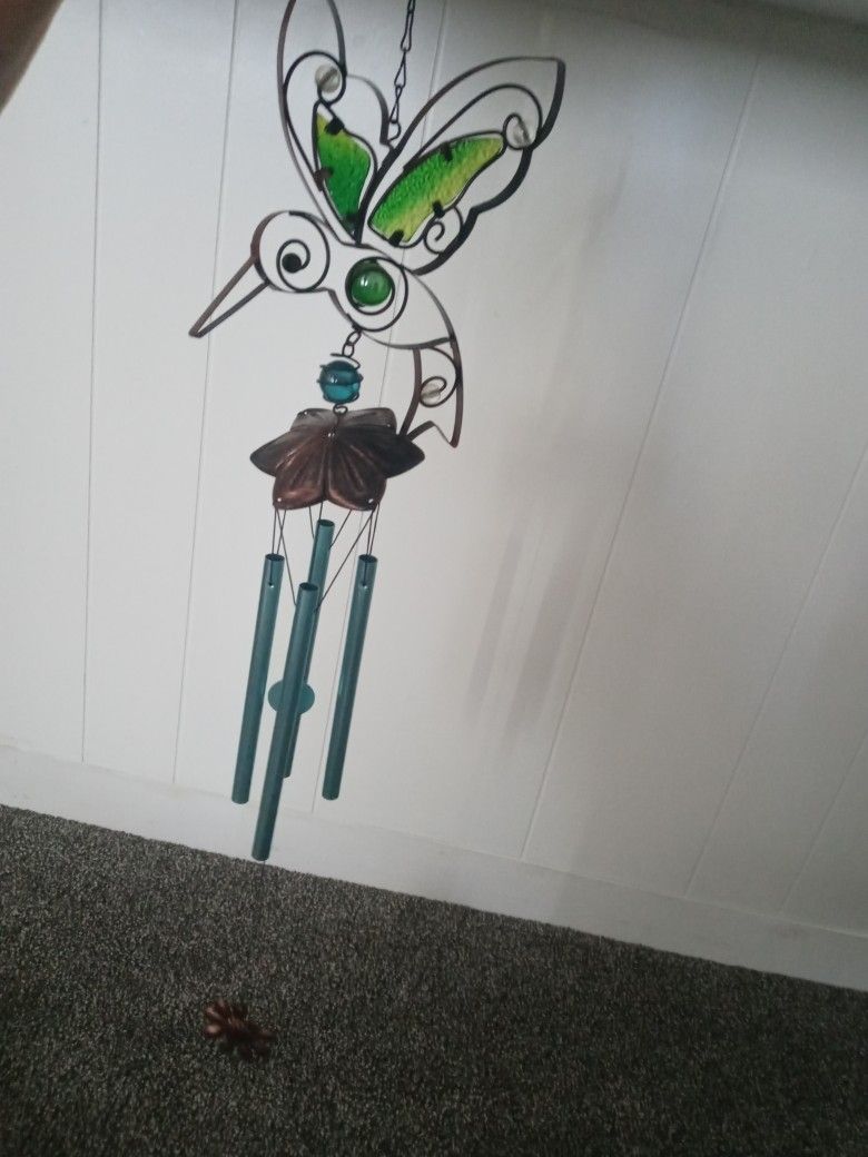 Hummingbird Wind Chime $15