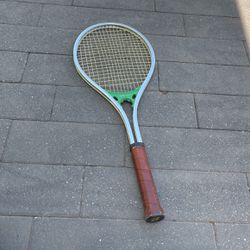 Ad In Vintage Tennis Racket 1970’s 