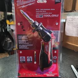 Milwaukee
M12 12-Volt Lithium-Ion Cordless Soldering Iron (Tool-Only)